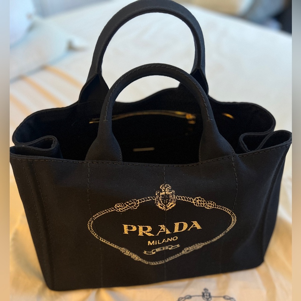 Prada Canapa Tote Bag